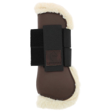 Protectores de tendón EQUITHÈME Boa Castaño Marrón Protectores de tendón EQUITHÈME Boa Castaño Marrón
