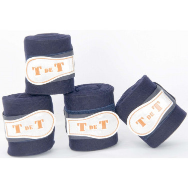 Vendas descanso T de T Azul marino