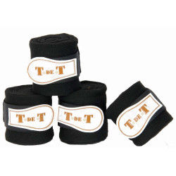 Vendas descanso T de T Negro