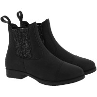 Botines sintéticas RIDING WORLD - Glitter - Niño Negro
