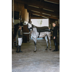 Calientadores de espalda EQUITHÈME – Sistema IWarm Negro