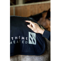 Calientadores de espalda EQUITHÈME – Sistema IWarm Negro