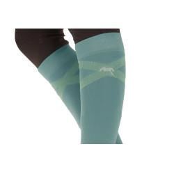 Chaussettes d'équitation PENELOPE Gummy Verde salvia Chaussettes d'équitation PENELOPE Gummy Verde salvia