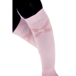 Chaussettes d'équitation PENELOPE Gummy Rosa pálido