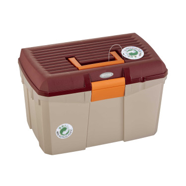 Caja de aseo HIPPOTONIC - Bicolor Burdeos / beige Caja de aseo HIPPOTONIC - Bicolor Burdeos / beige