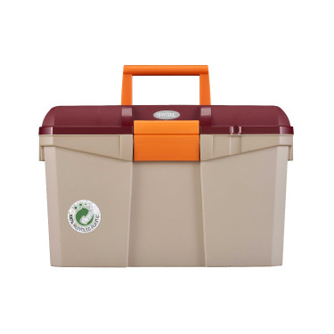 Caja de aseo HIPPOTONIC - Bicolor Burdeos / beige Caja de aseo HIPPOTONIC - Bicolor Burdeos / beige