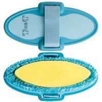 Cepillo con esponja bicolor T de T Turquesa / cielo azul Cepillo con esponja bicolor T de T Turquesa / cielo azul