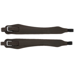 Cueros de estribo ERIC THOMAS - Concepto cuero Havana Marr&amp;oacute;n