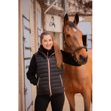 Gilet Macaron - PADDOCK Negro