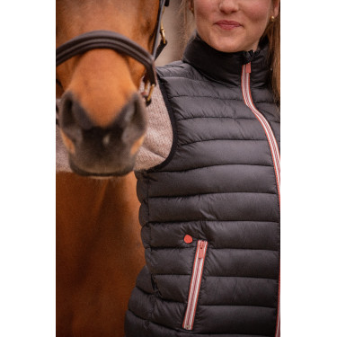 Gilet Macaron - PADDOCK Negro