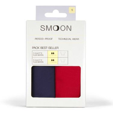 Pack 2 braguitas SMOON - Flujo medio Pack 2 braguitas SMOON - Flujo medio