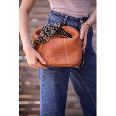 Bolso PENELOPE - Agathe Coñac Marrón