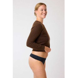 Tanga Aphrodite SMOON - Flujo ligero Negro