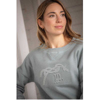 Sweat PENELOPE Bianca Verde salvia Sweat PENELOPE Bianca Verde salvia