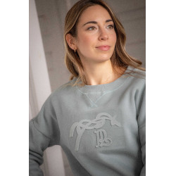 Sweat PENELOPE Bianca Verde salvia Sweat PENELOPE Bianca Verde salvia