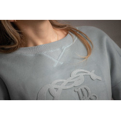 Sweat PENELOPE Bianca Verde salvia Sweat PENELOPE Bianca Verde salvia