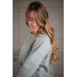 Sweat PENELOPE Bianca Verde salvia Sweat PENELOPE Bianca Verde salvia