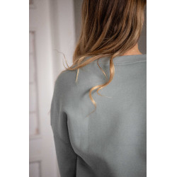 Sweat PENELOPE Bianca Verde salvia Sweat PENELOPE Bianca Verde salvia