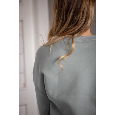 Sweat PENELOPE Bianca Verde salvia Sweat PENELOPE Bianca Verde salvia