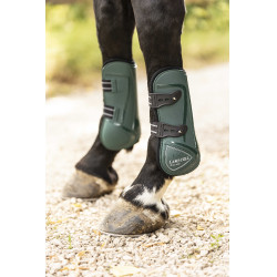 Guarniciones con protectores de menudillo Lami-Cell Elite Verde oscuro