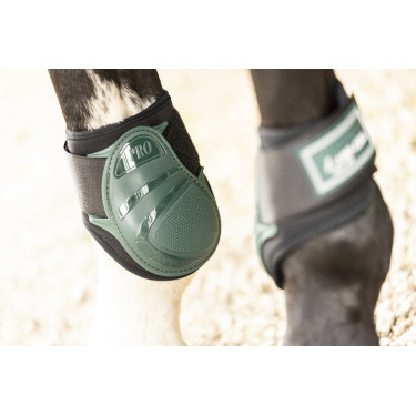 Guarniciones con protectores de menudillo Lami-Cell Elite Verde oscuro