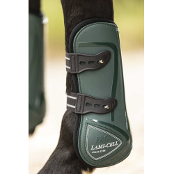 Guarniciones con protectores de menudillo Lami-Cell Elite Verde oscuro