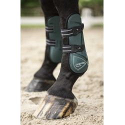 Guarniciones con protectores de menudillo Lami-Cell Elite Verde oscuro