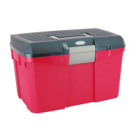 Caja de limpieza bicolor Hippo-Tonic Frambuesa / azúl marino Rojo