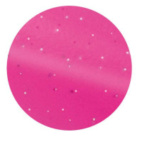 Almohaza metálica redonda fluorescente con purpurina Azul Almohaza metálica redonda fluorescente con purpurina Azul