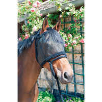 Máscara anti moscas sin orejas T de T Negro Máscara anti moscas sin orejas T de T Negro