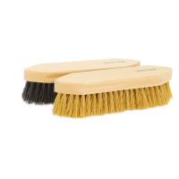 Cepillo de raíces de nylon Hippotonic Navette Camello Marrón