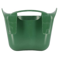 Comedero portátil con granchos HIPPOTONIC Verde