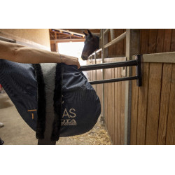 Portasilla y mantilla Hippotonic desmontable Negro