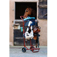 Carrito portasilla Negro