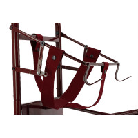 Carrito portasilla corto HIPPOTONIC Burdeos Carrito portasilla corto HIPPOTONIC Burdeos