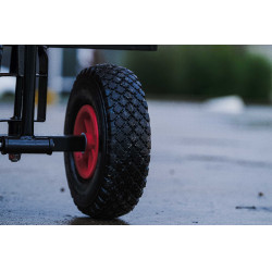 Carro portasilla de 4 ruedas HIPPOTONIC Roja Rojo