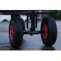 Carro portasilla de 4 ruedas HIPPOTONIC Roja Rojo