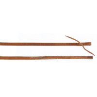 Riendas Westride by Franck Perret cuero liso Avellana Marrón