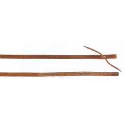 Riendas Westride by Franck Perret cuero liso Avellana Marrón