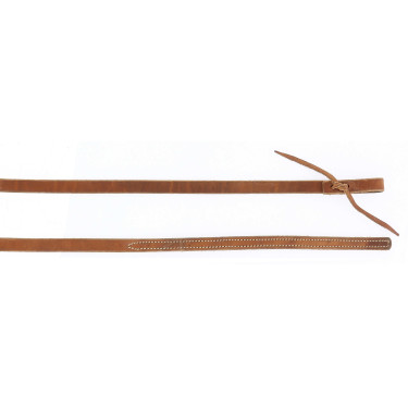 Riendas Westride by Franck Perret cuero liso Avellana Marrón