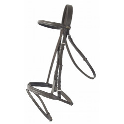 Cabezada Sisley muserola combinada T de T Havana oscuro Marrón Cabezada Sisley muserola combinada T de T Havana oscuro Marrón