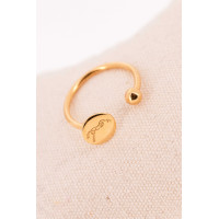 Anillo Pénélope Lisa Dorado