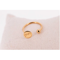 Anillo Pénélope Lisa Dorado Oro Anillo Pénélope Lisa Dorado Oro