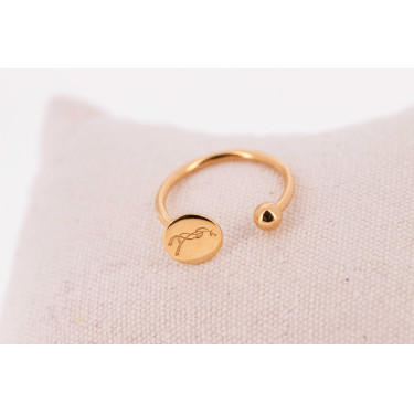 Anillo Pénélope Lisa Dorado Oro