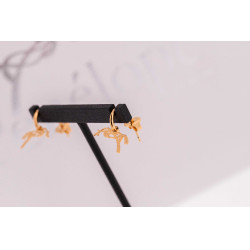Pendientes PENELOPE Léonie Dorado Oro