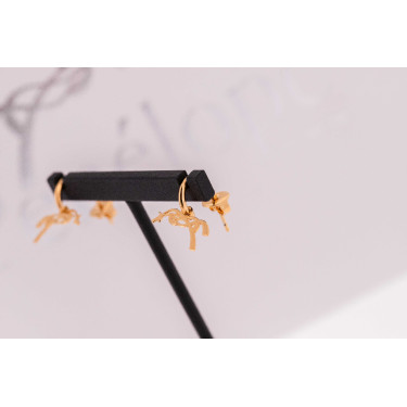 Pendientes PENELOPE Léonie Dorado Oro
