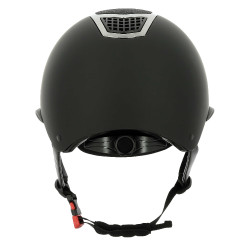 Casco Equithème Airy L Celeste negro / negro
