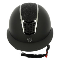 Casco Equithème Airy L Celeste negro / negro