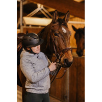 Casco EQUITHEME Agris visera ancha Negro laminado Casco EQUITHEME Agris visera ancha Negro laminado