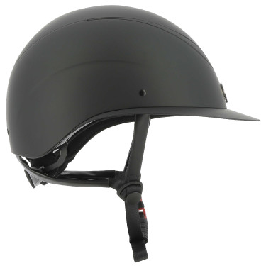 Casco EQUITHEME Wings Negro mate